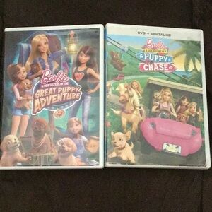 SALE😘Barbie DVD Set - Great Puppy Adventure & Puppy Chase